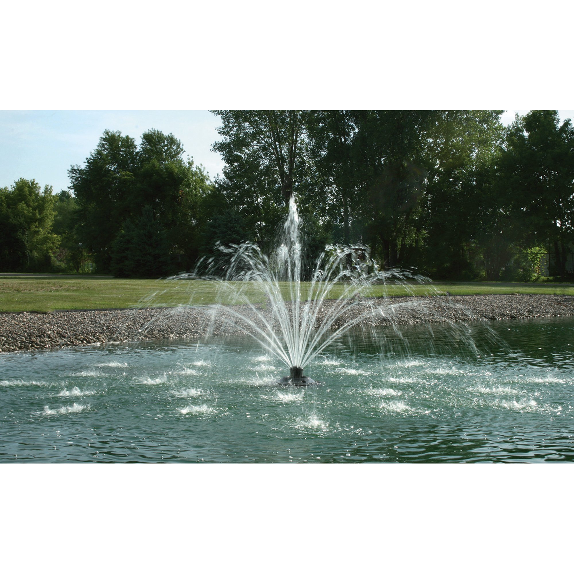 Kasco X-Stream Pond Fountain — 1/2 HP, 150-Ft. Cord, Model# 2400SF150